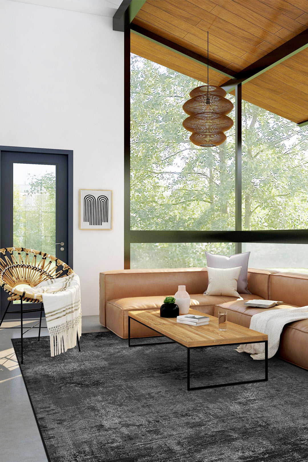 Tapis Cendre Galénite