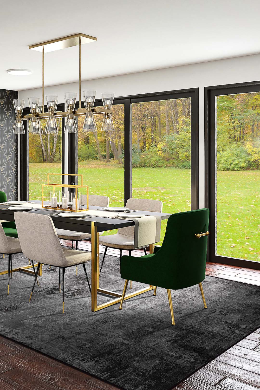 Tapis Cendre Galénite